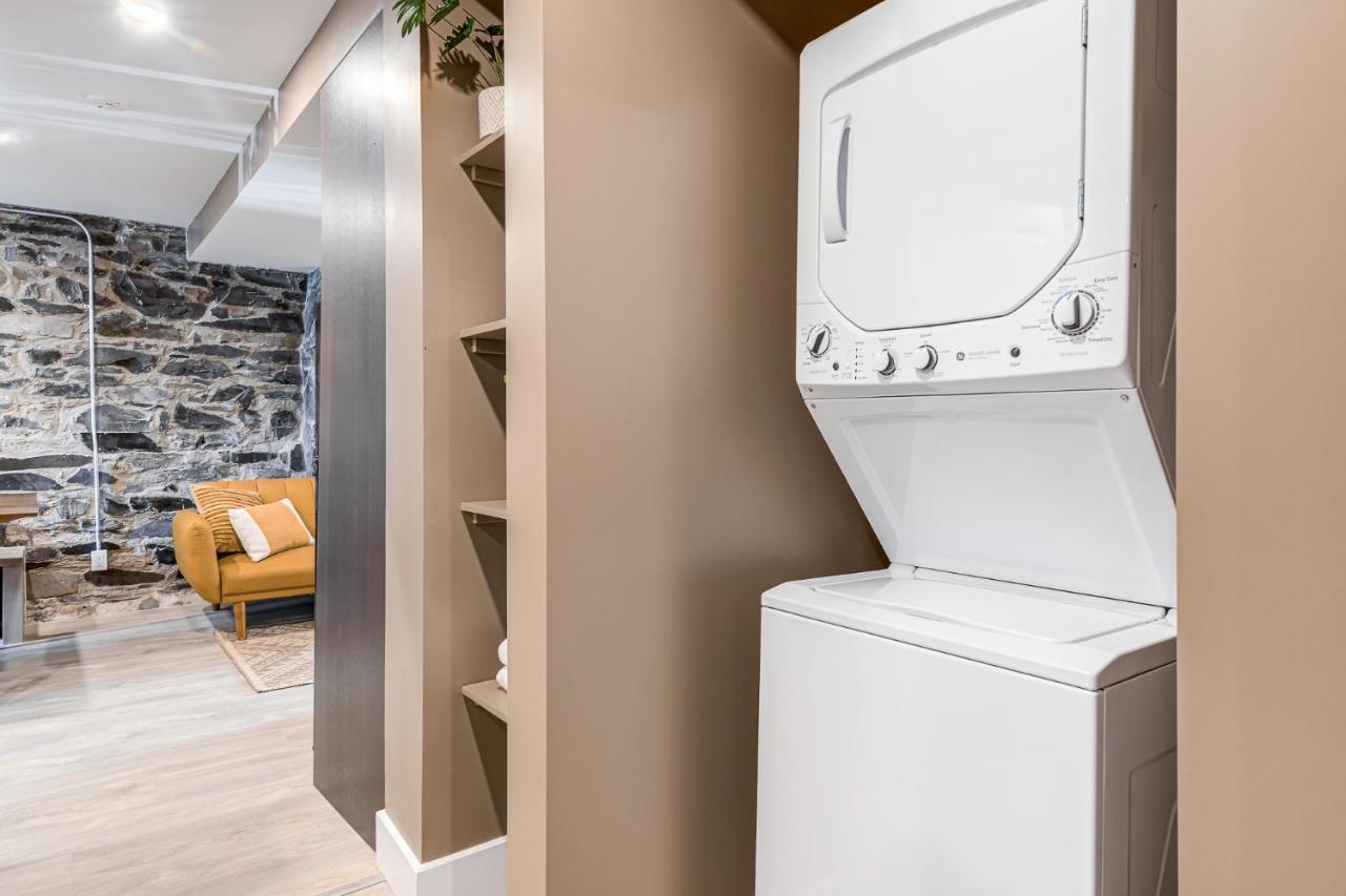 North House - Beautiful Vieux 2 Bedroom Apt ケベックシティ エクステリア 写真